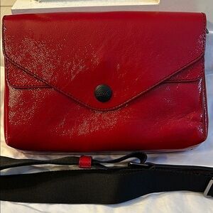 Gabs Bags Red Leather Crossbody Bag — * made in Italy
